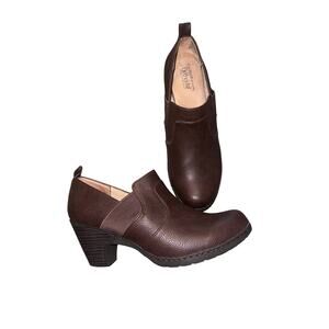 CROFT BARROW ORTHOLITE~ "Maid" Brown Slip On Shoes Women's Size 9 M Preowned
